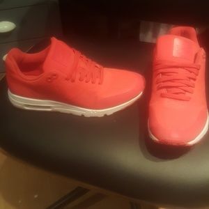 Red nike air max, used seldomly